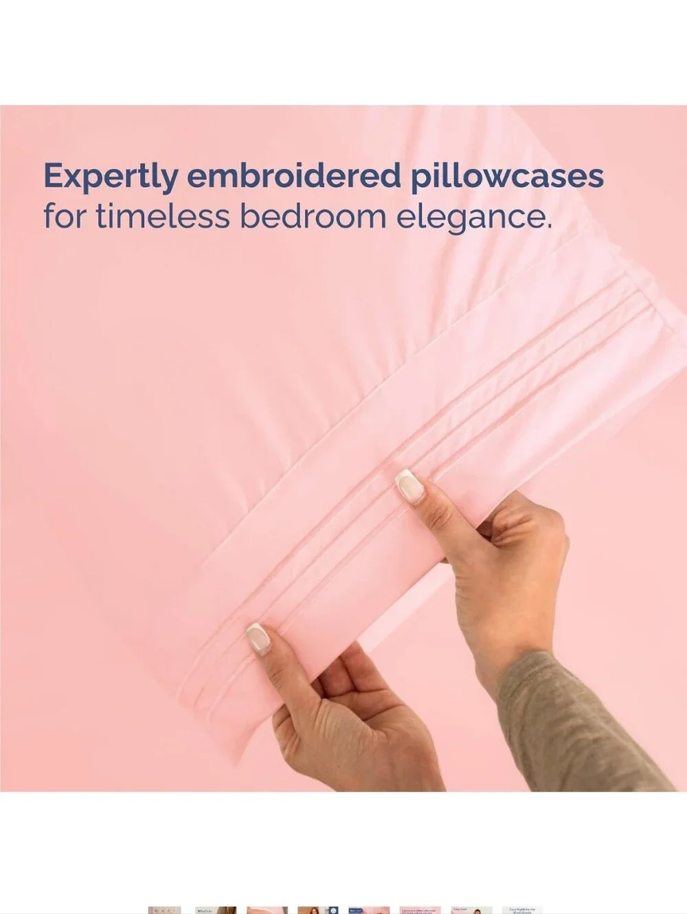 Full Size 4 Piece Deep Pockets Sheet Set Baby Pink NEW IN PACKAGE